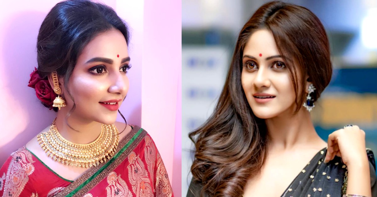 গোল মুখে লম্বাটে নাকি চৌকো মুখে ছোট্ট, মুখের গড়নই ঠিক করবে টিপের ধরন