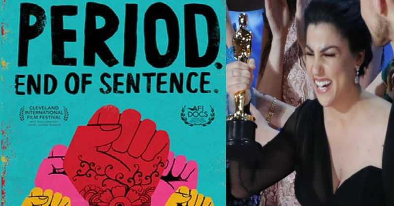 সেরা ডকুমেন্টারির জন্য Oscar প্রাপ্তি Period. End Of Sentence-এর