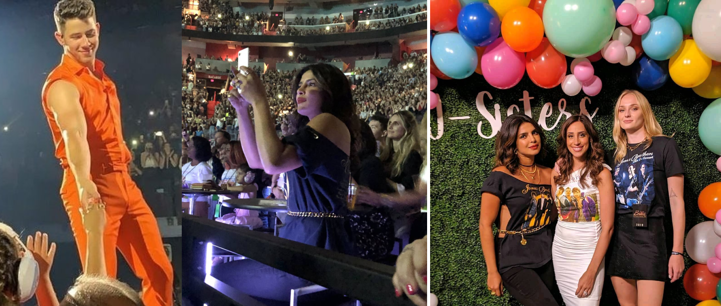 priyanka_nick পাক্কা সহধর্মিণীর মতো এবার নিক জোনাসের হ্যাপিনেস টুরে দর্শকাসনে প্রিয়ঙ্কা চোপড়া জোনাস