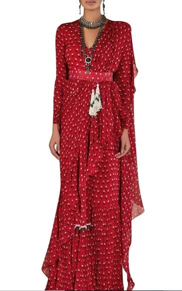 रफल्ड साड़ी डिजाइन - Rafael Saree Design in Hindi
