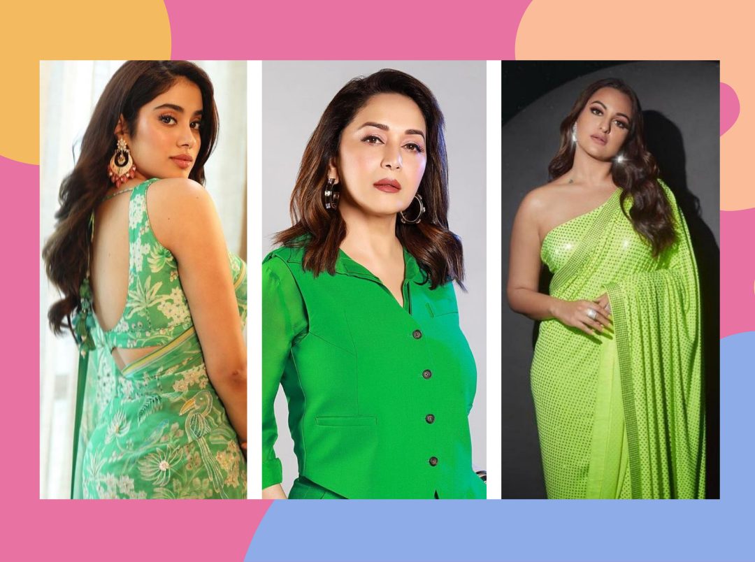 Bollywood Celebs In Green