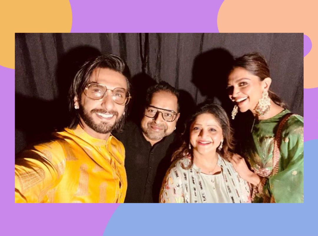 Ranveer Deepika At Shankar Mahadevan Show