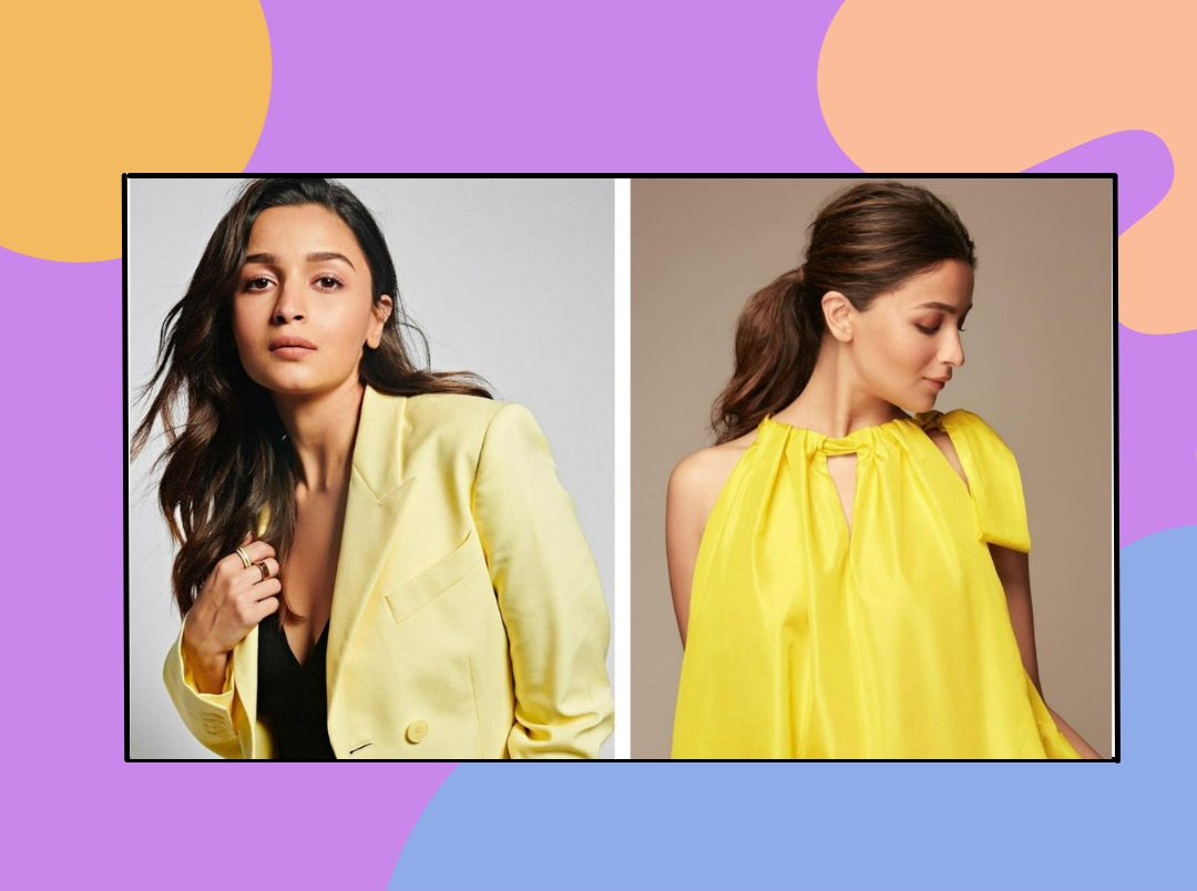 alia bhatt in yellow