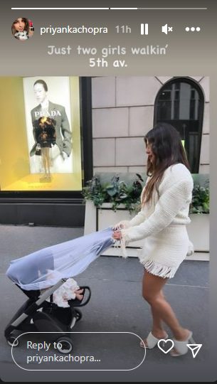 Priyanka Chopra With Malti Marie
