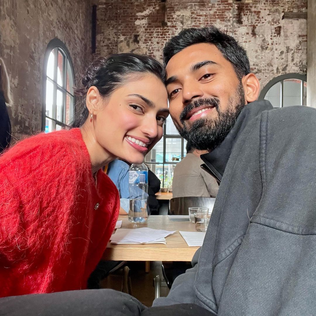 athiya shetty with KL Rahul