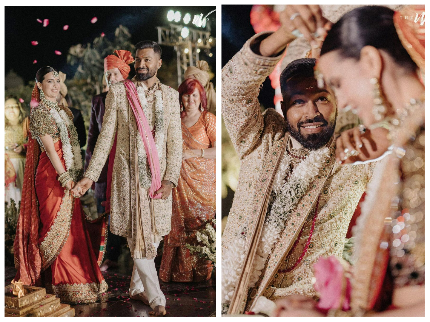 Natasha Stankovic Hardik Pandya Hindu Wedding Pics