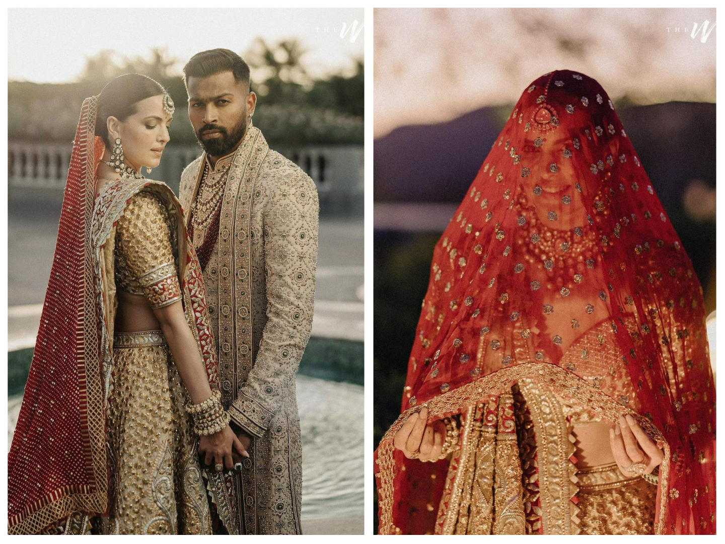 Natasha Stankovic Hardik Pandya Hindu Wedding Pics