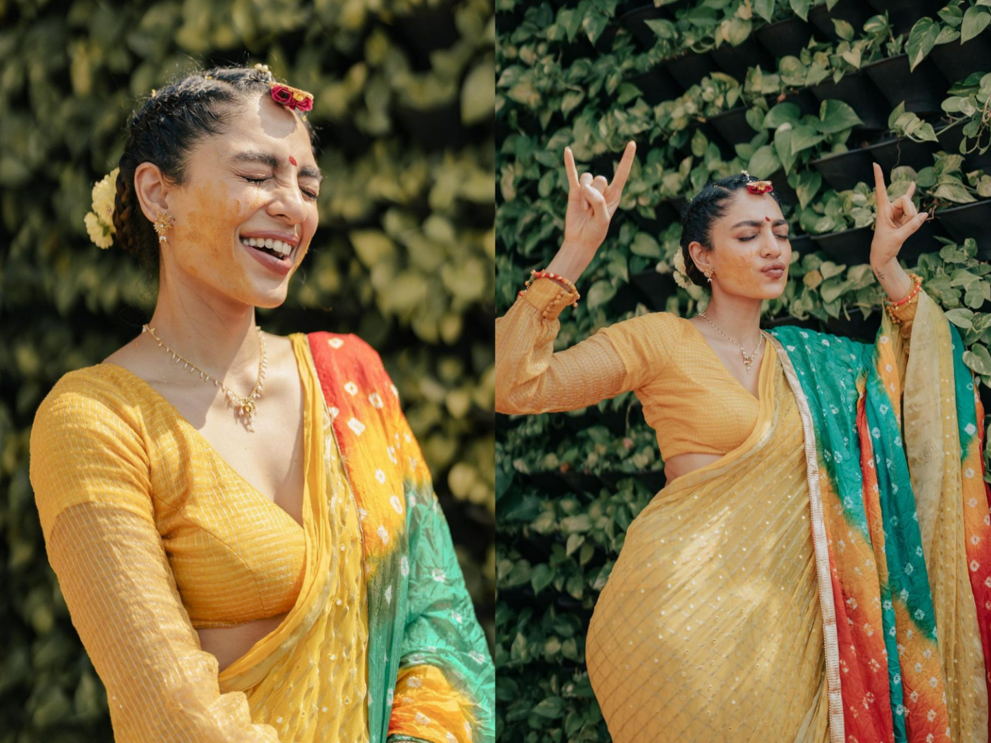 The Night Manager Fame Shobhita Dhulipala Yellow Saree