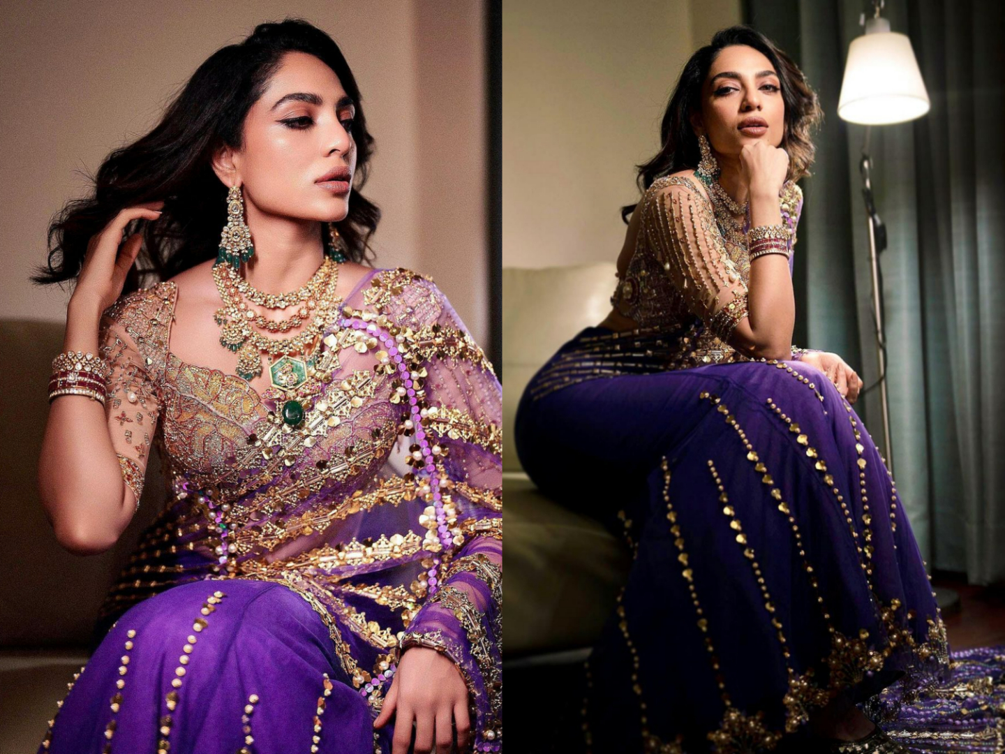 Shobita Dhulipala Wedding Guest Look