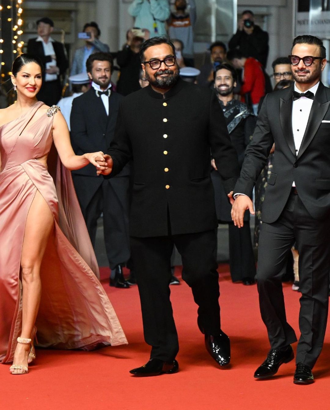 Team Kennedy, Sunny Leone, Anurag Kashyap And Rahul Bhatt At Cannes