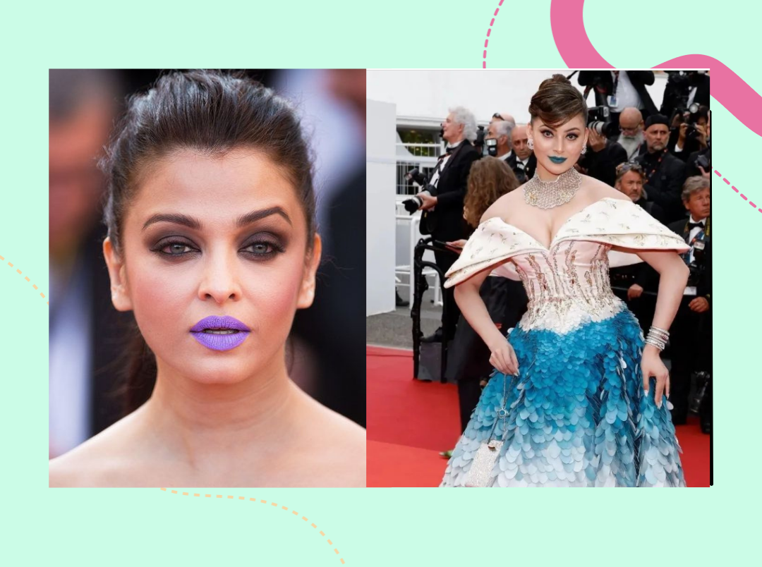 Cannes 2023: उर्वशी रौतेला नीले रंग की लिपस्टिक में आईं नजर तो फैंस को याद आया ऐश्वर्या का लुक