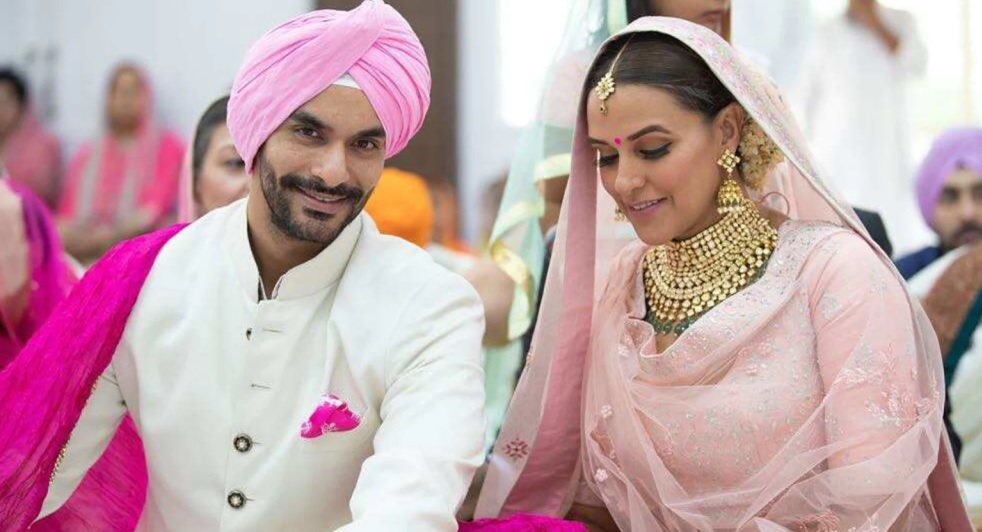 neha angad wedding