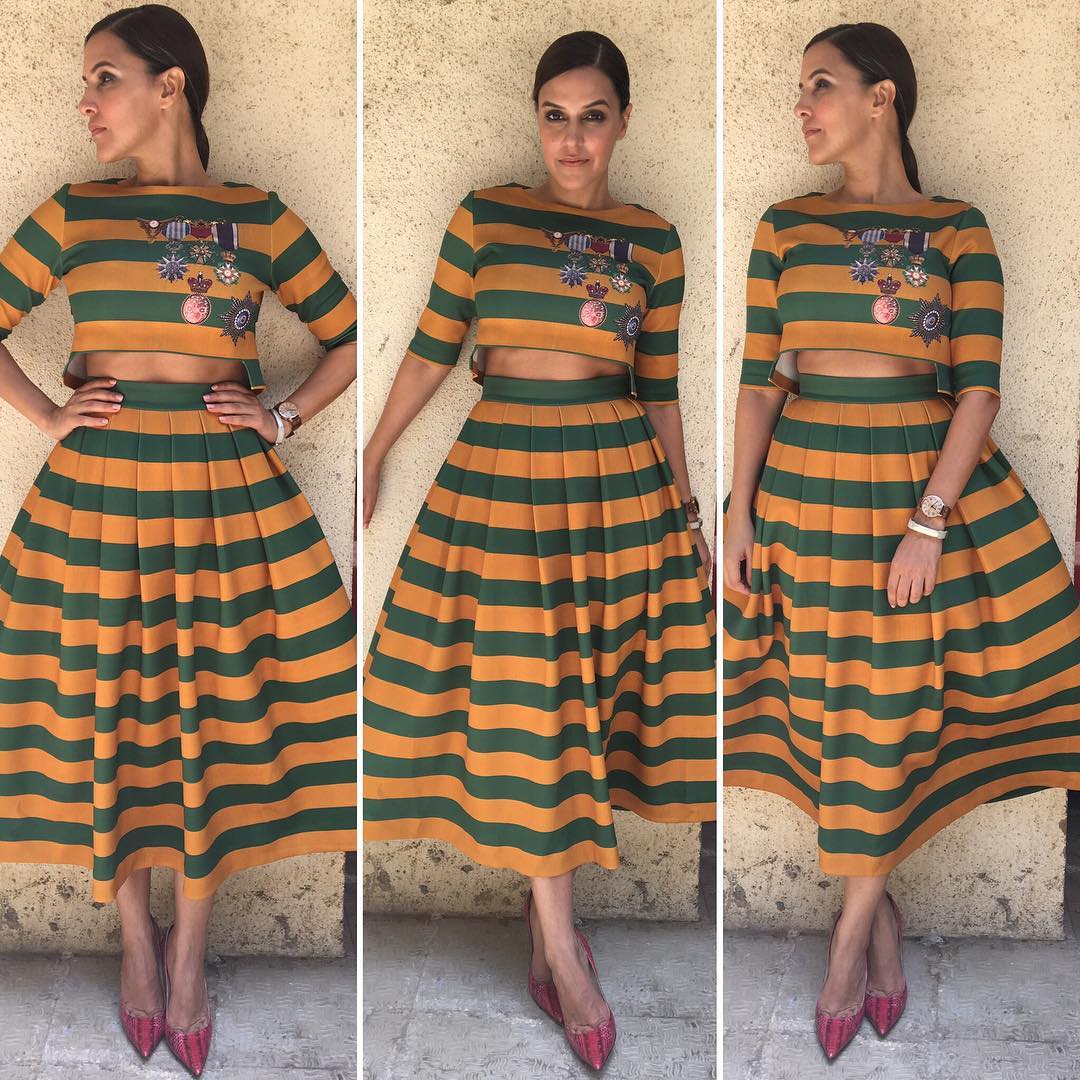 tips to style striped skirt