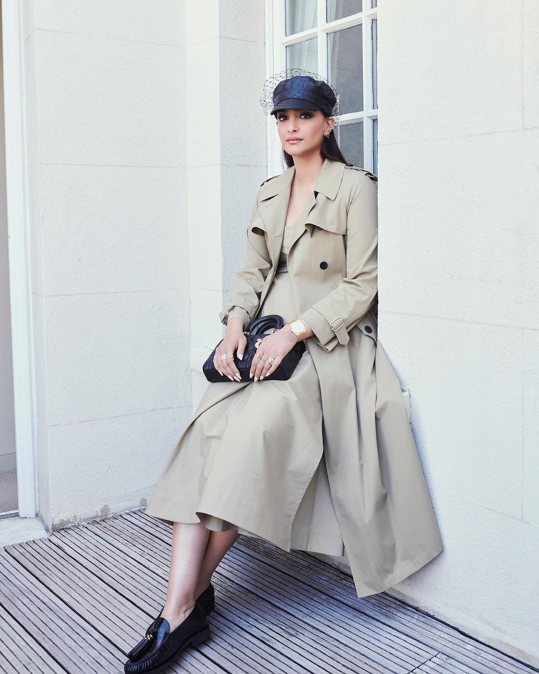 sonam kapoor at paris fashion week