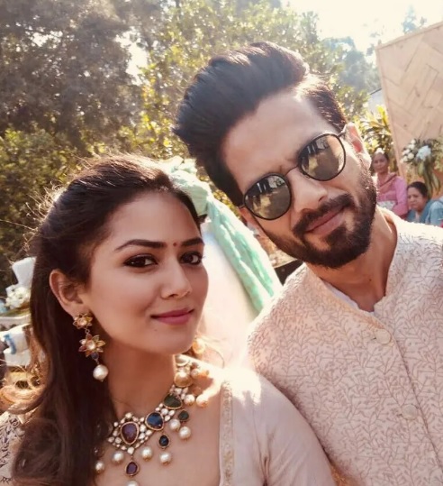 mira rajput kapoor repeating Wedding Jewellery