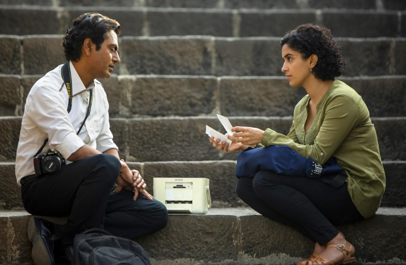 Sanya malhotra with nawazuddin siddiqui in Photograph