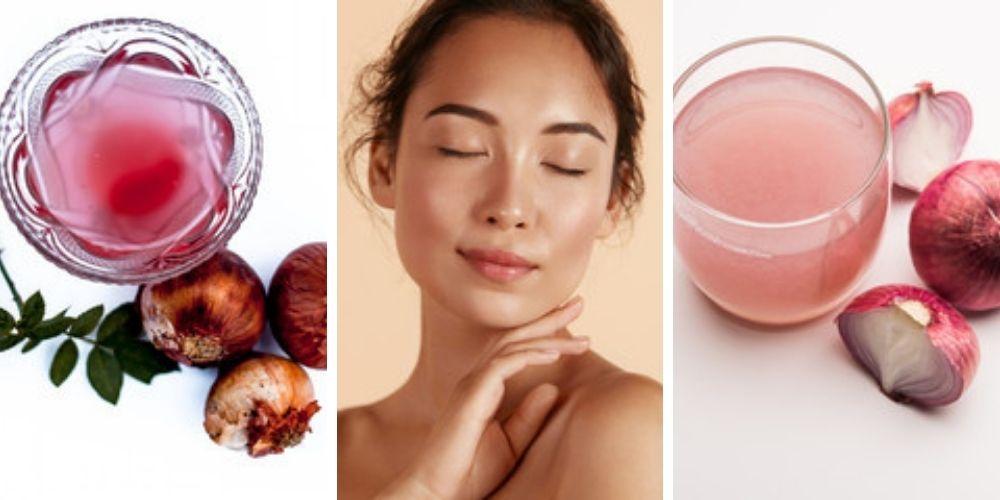 how to apply onion juice for glowing face