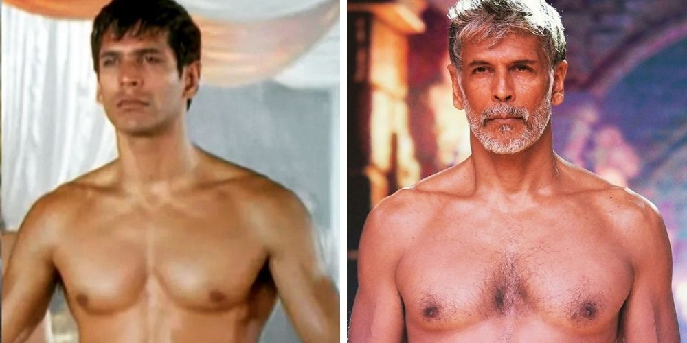 Milind Soman Hot look