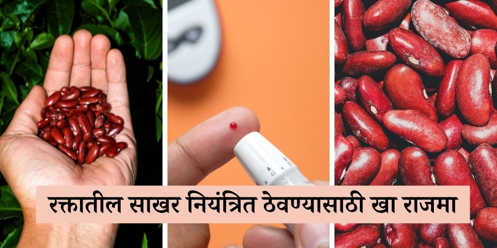 Rajma can be beneficial in controlling blood sugar in marathi