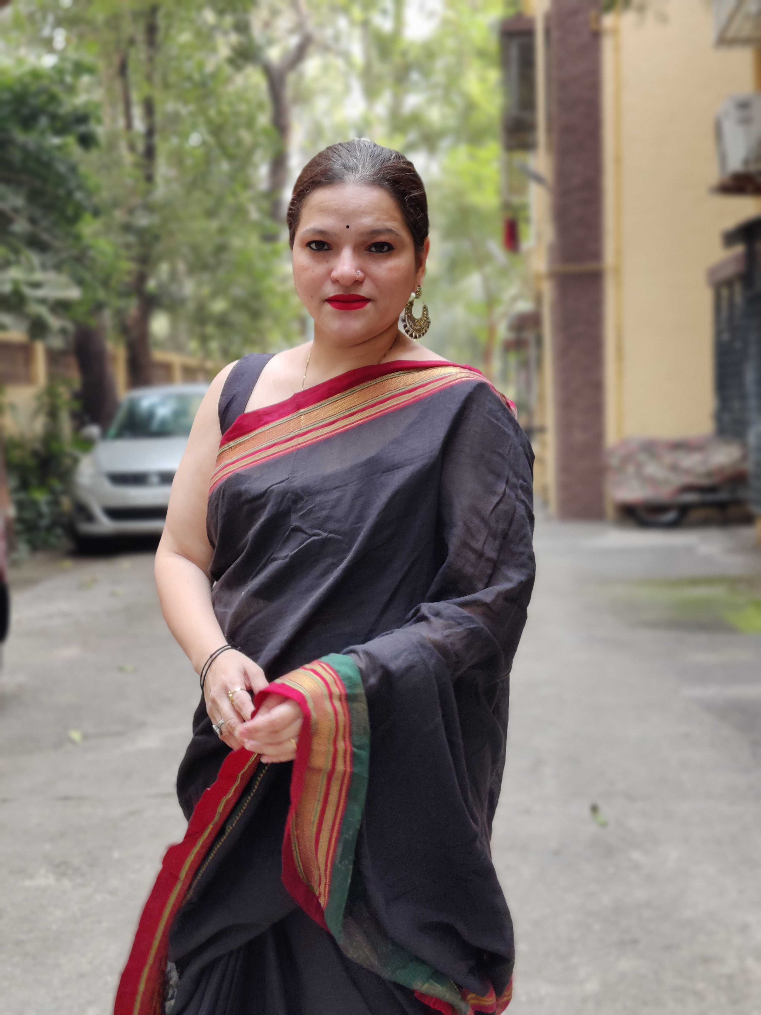 इरकल - Gudi Padwa Saree Looks In Marathi