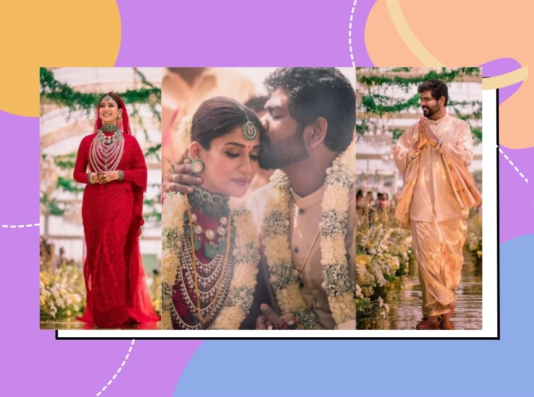 south-indian-actress-nayanthara-and-vignesh-shivan-wedding-pics-looks-more-beautiful-in-marathi