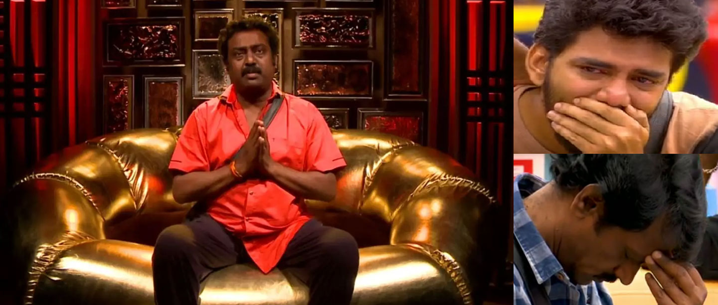 81 பிக் பாஸ் இல்லத்தில் இருந்து சரவணன் திடீரென வெளியேற்றம் : கதறி அழும் சாண்டி, கவின்!