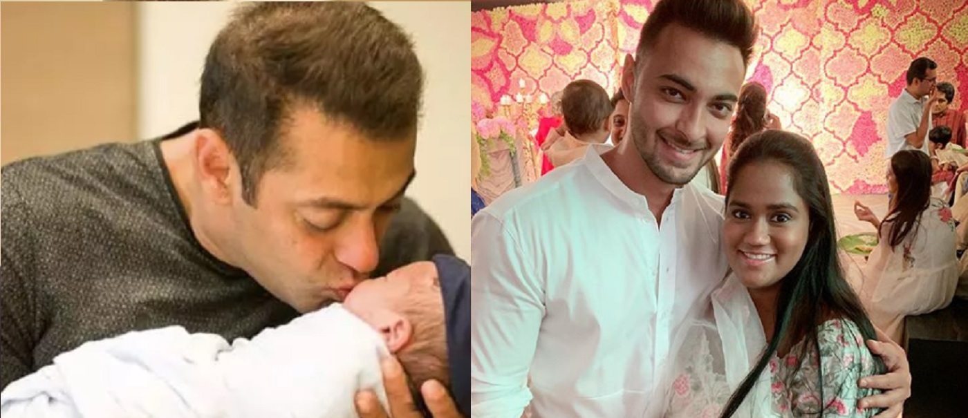 salman-khan-arpita1 ‘సల్మాన్’ ఖాన్ మామయ్య అయ్యాడు : ఆడబిడ్డకు జన్మనిచ్చిన సోదరి ‘అర్పిత’