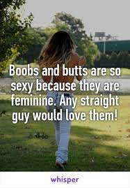 Why do men love boobs? 
