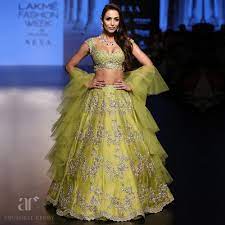 Monalisa Rani Shade Lakhnavi Work Inspired Lehenga, Lehnga, Dresses,  Wedding Wear, Indian Outfit