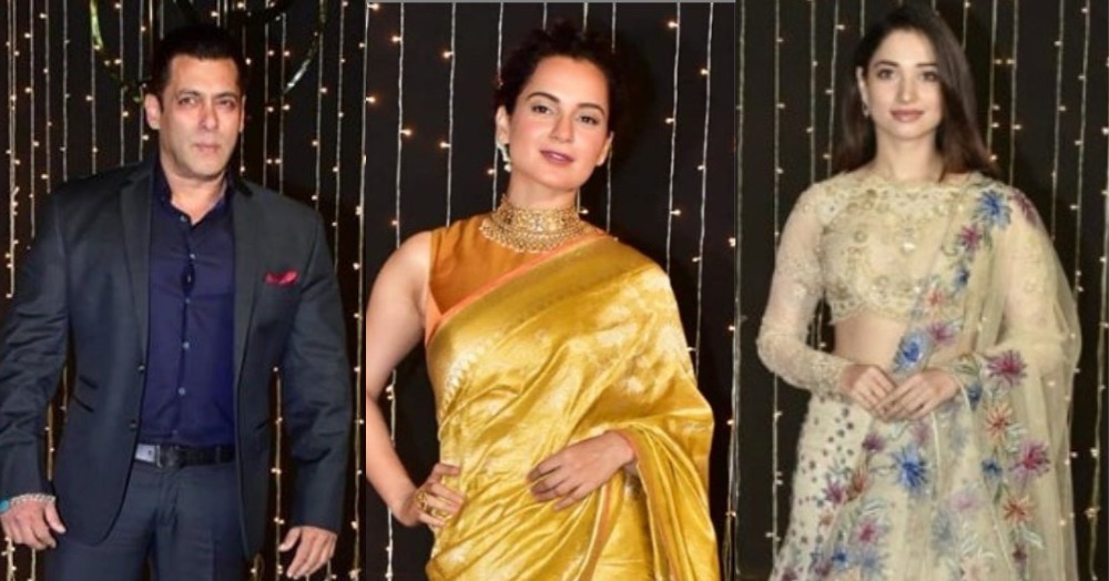 Look Who&#8217;s Here: Bollywood Stars Are Shining At Nickyanka&#8217;s Mumbai Wedding Reception!