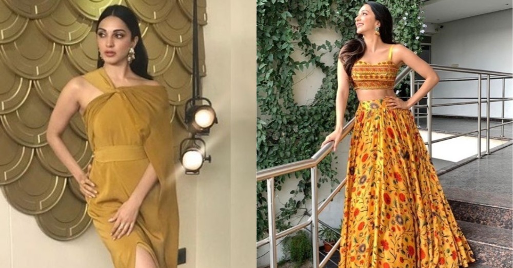 Kiara Advani is her own sunshine in lovely in a strapless yellow bodycon  with thigh-high slit for Bhool Bhulaiyaa 2 promotions 2 : Bollywood News -  Bollywood Hungama