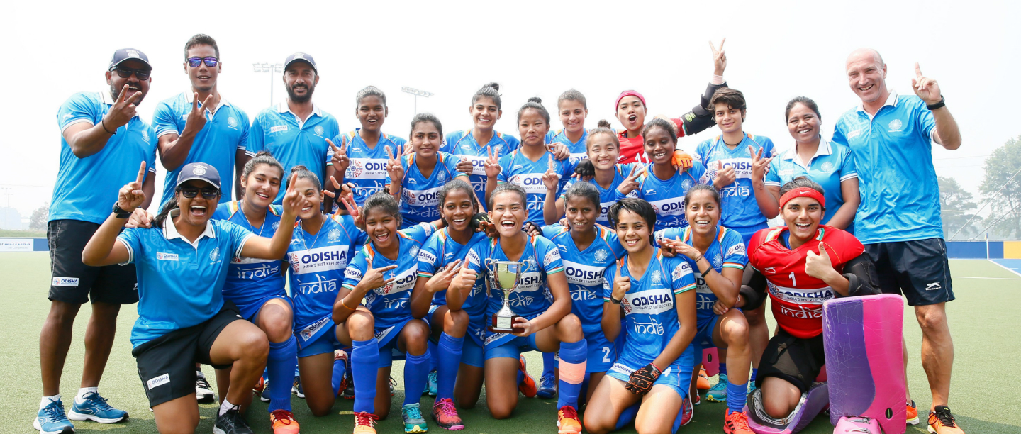 Chak De India! Our Junior Women&#8217;s Hockey Team Wins 3-Nations Hockey Tournament