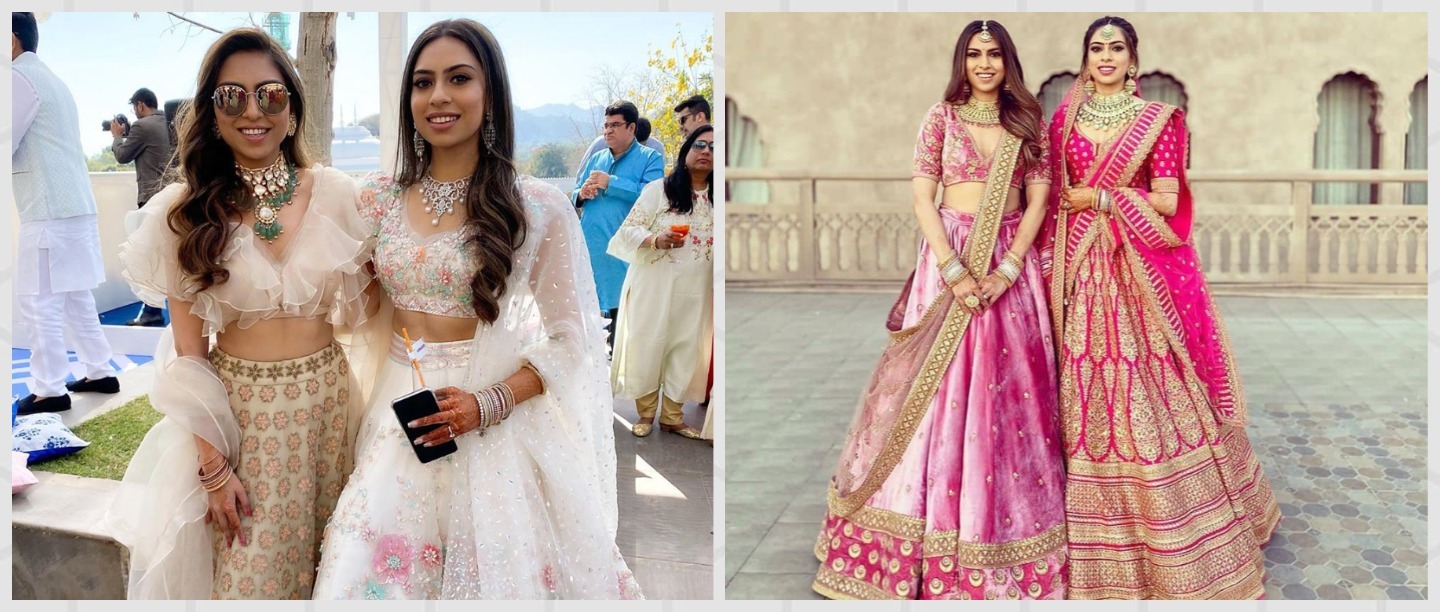 Dear Behena, Can We Colour-Coordinate Outfits Like This Mumbai Bride &amp; Her Sister?