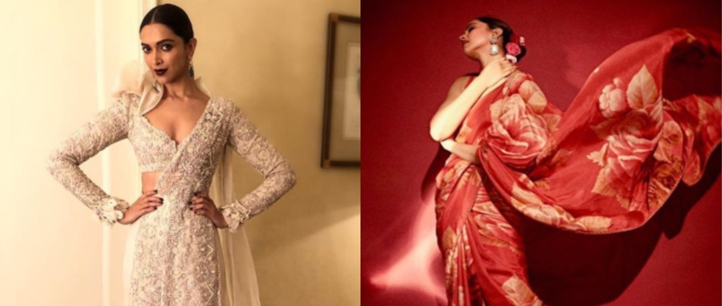 Saree Not Sorry! 8 Killer Drapes For Intimate Wedding-Goers, Courtesy  Deepika Padukone