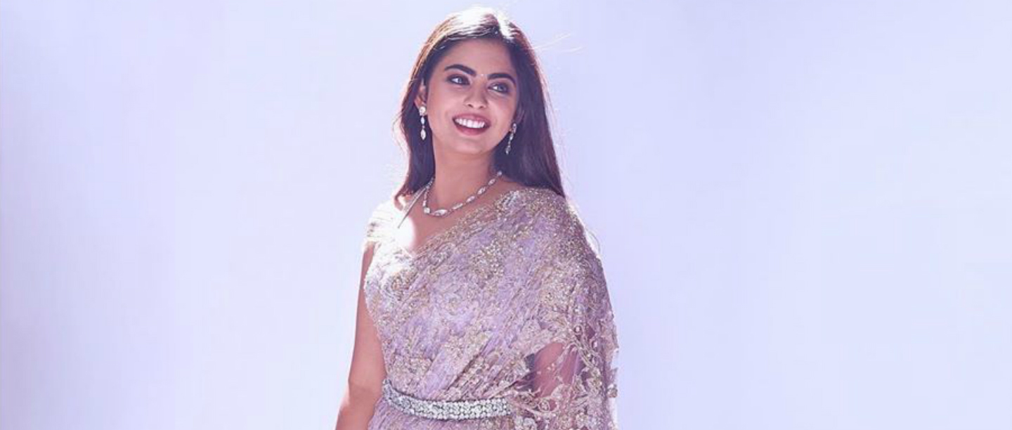 Isha Ambani&#8217;s Sheer Lilac Saree Is Perfect For Every Banno Ki Saheli This Wedding Season