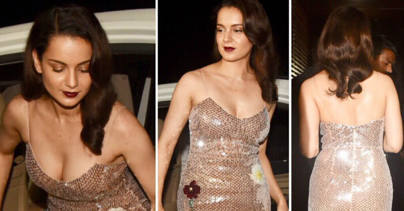 Don&#8217;t Make THIS Mistake Kangana Ranaut Made While Wearing A Naked Dress!