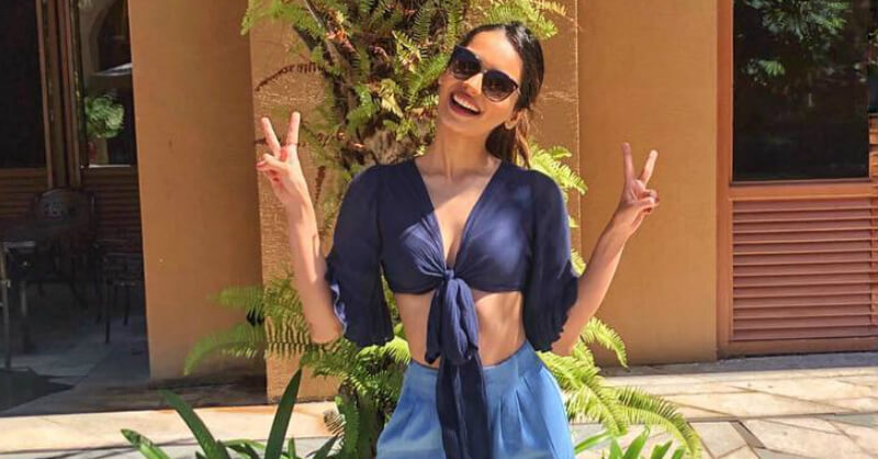 This Thanksgiving, We&#8217;re Grateful For Manushi Chhillar&#8217;s Knotted Crop Top!