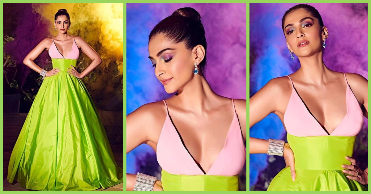 Holi Smoke! Sonam Kapoor Blew Our Minds With Her Risqué Gown &amp; Unicorn Eyes