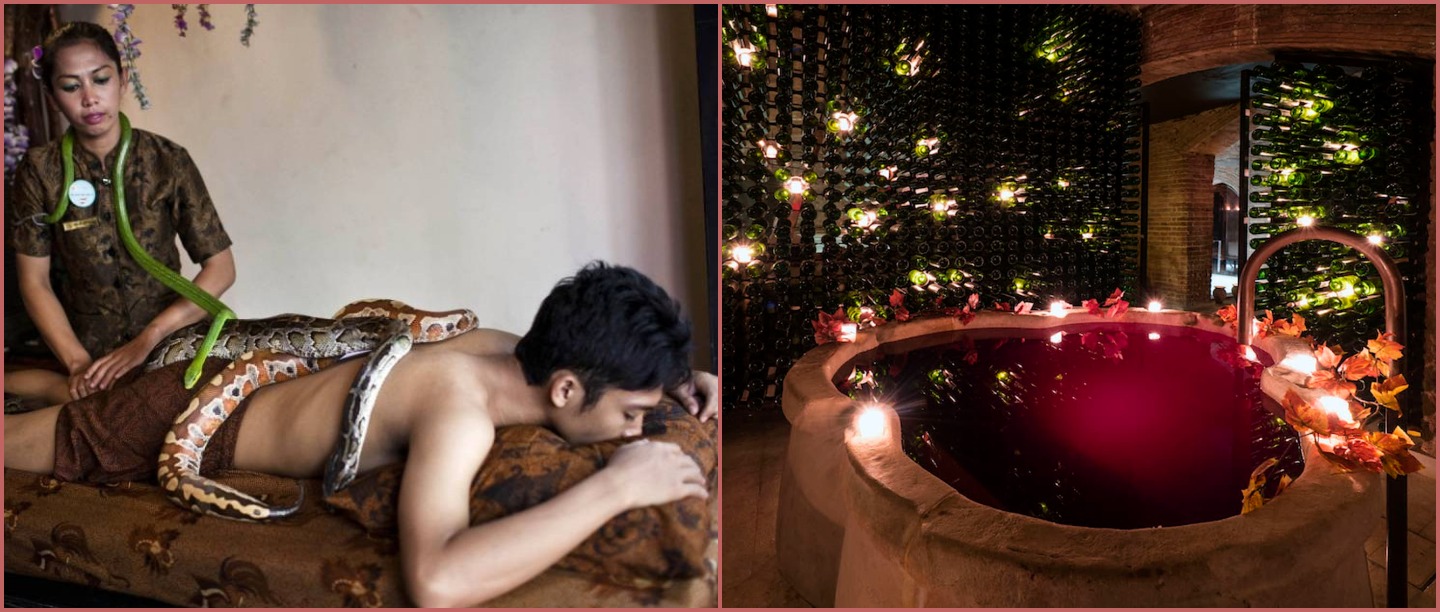 Fancy A Wine Bath? 5 Wellness Therapies From Around The World That You Won&#8217;t Believe Exist