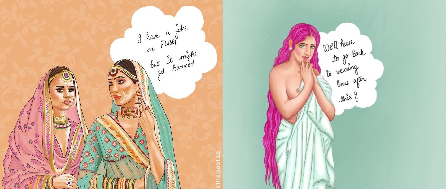 Dialogue Through Art: This Artist Is Using Desi Pop Culture To School Us On Topical Issues