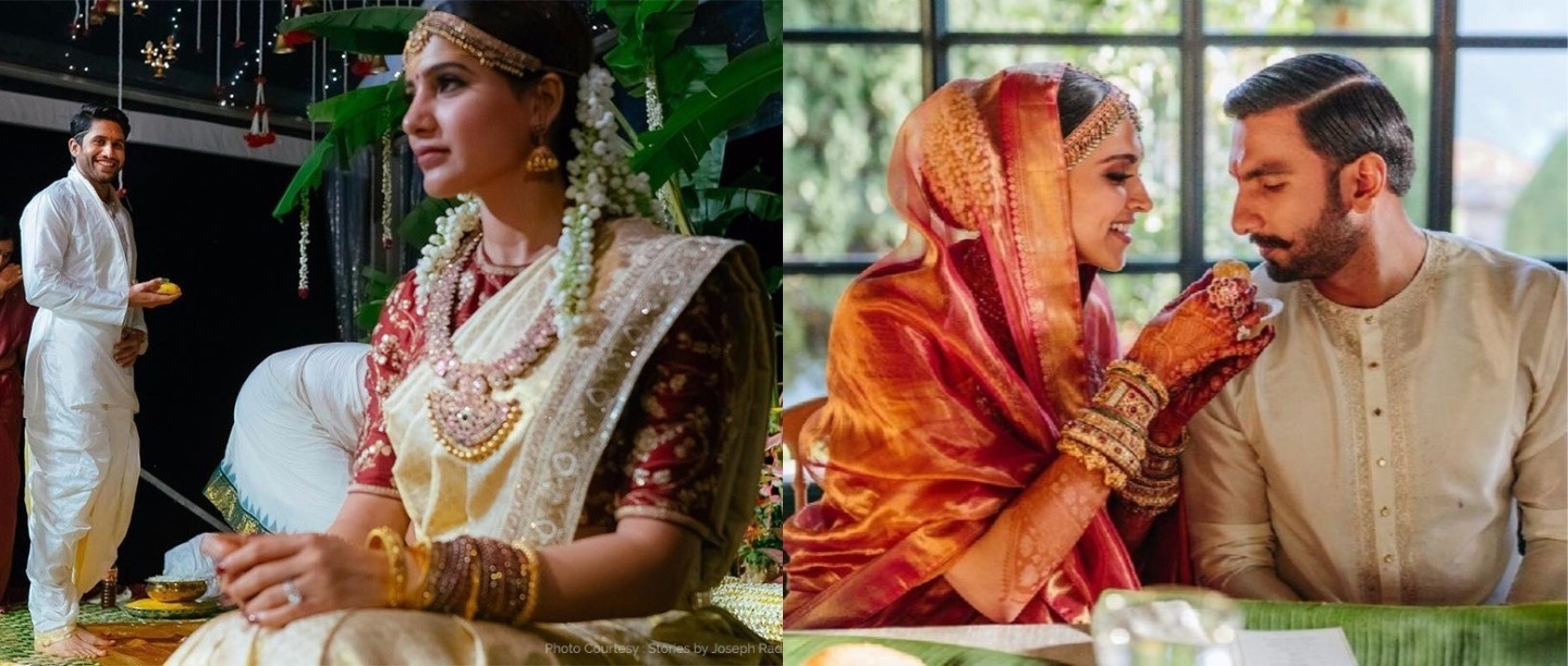 20+ Christian Brides Who Donned The Most Breathtaking Sarees! | WedMeGood