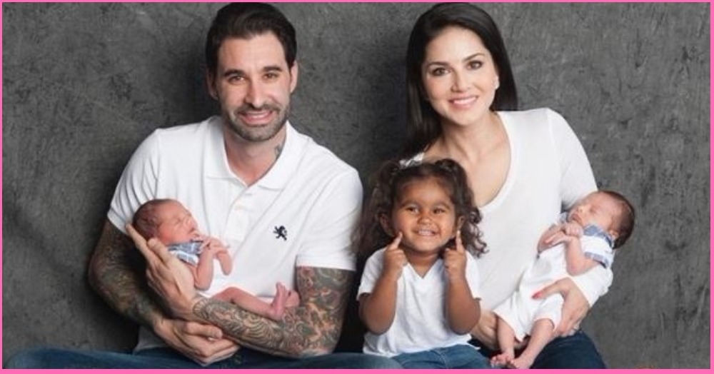 Sunny Leone &amp; Daniel Weber Have Just Become Proud Parents To Two Baby Boys