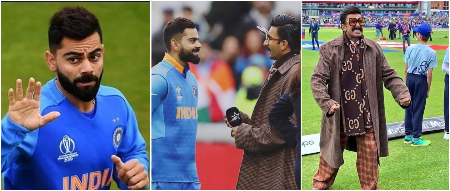 World Cup 2019: India Beats Pakistan, Ranveer Hugs Virat &amp; Internet Erupts In Memes
