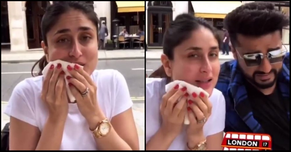 Caught In The Act: Kareena Kapoor Cheats On Her Diet By Binging On A Pizza In London