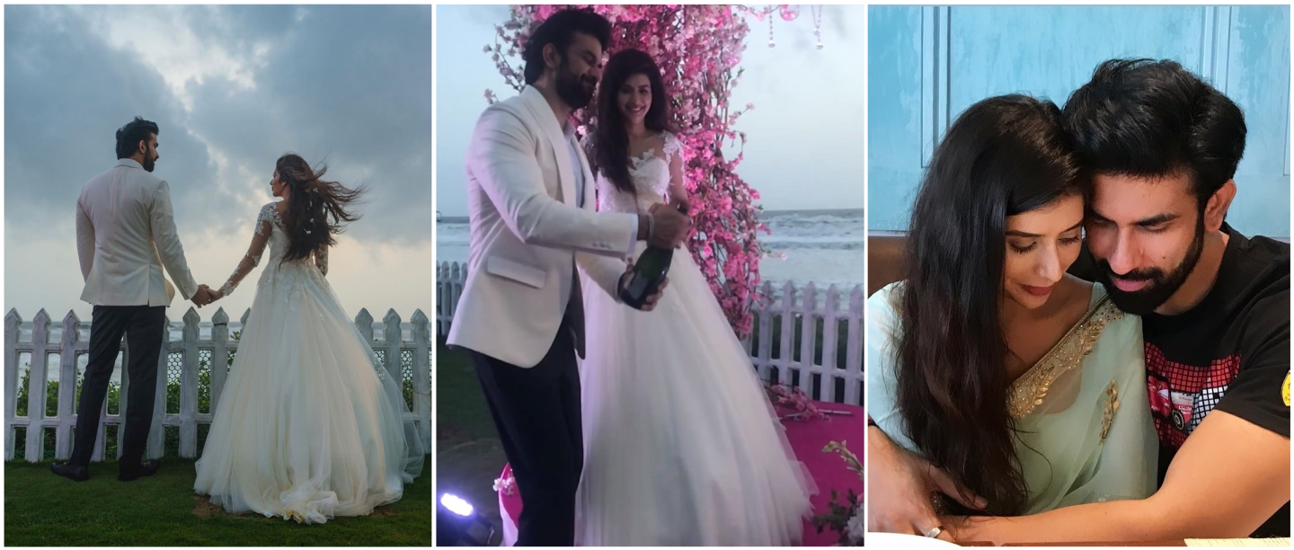 #SoDreamy: Rajeev Sen &amp; Charu Asopa&#8217;s White Wedding In Goa Is Straight Out Of A Fairy Tale