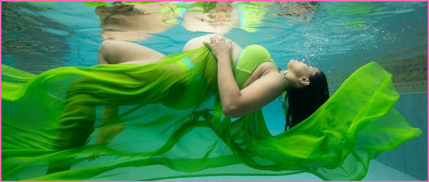 Sameera Reddy’s Stunning Underwater Pregnancy Photo Shoot Deserves Your Attention!