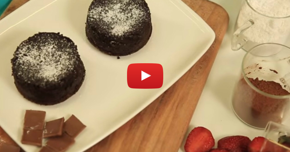 Domino's Choco Lava Cake Recipe - How to make Domino's Choco Lava Cake