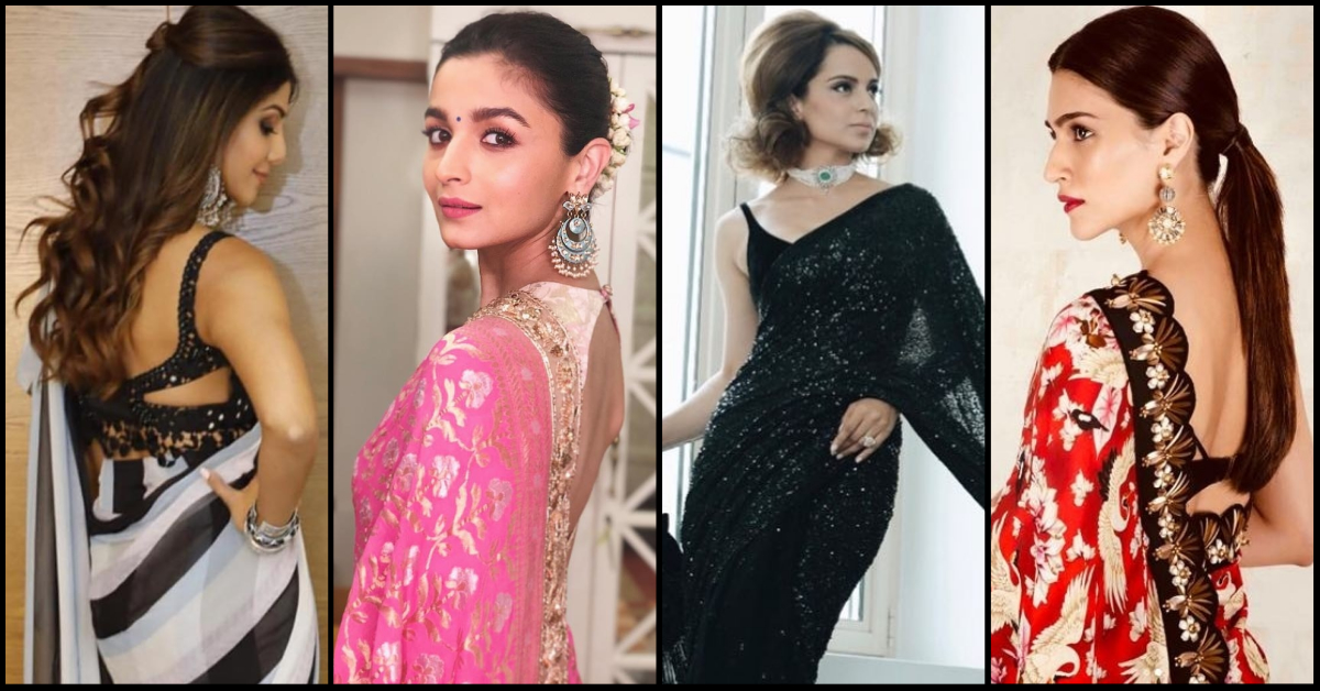 75 Hairstyle For Saree That Steal the Show - Fashionisk