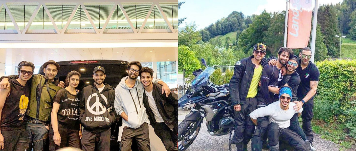 #MotorcycleDiaries: Shahid Kapoor, Ishaan Khattar, Kunal Khemu Take A Trip Across Europe