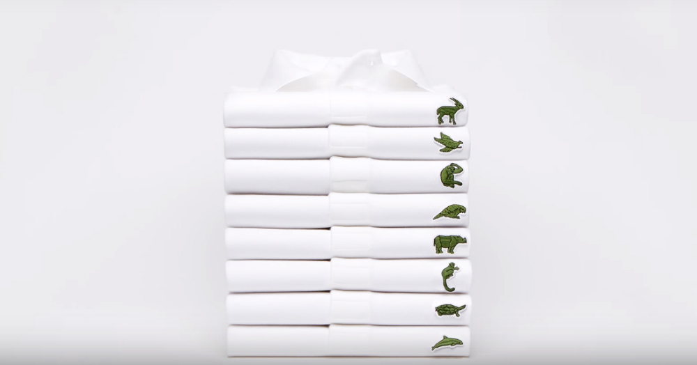 The Lacoste Crocodile Loses Its Spot To The Javan Rhino And The Sumatran Tiger!